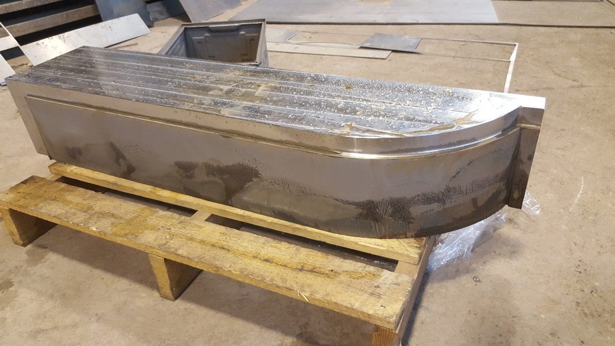 Componente metallico sagomato